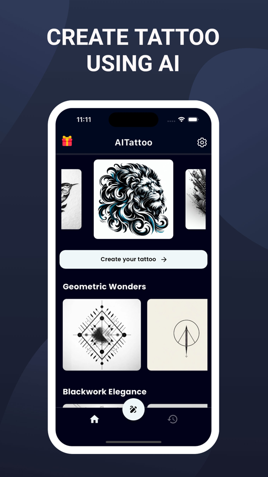 #8. AI Tattoo Generator Art Maker・ (macOS) Podle: Tatsat Brahmbhatt