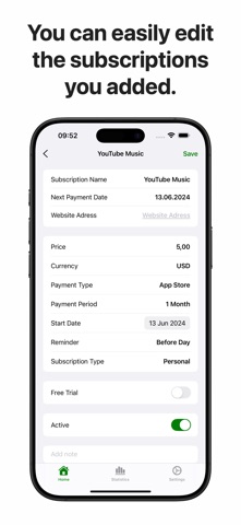TrackMySub: Track Subscription Screenshot 8 of 10