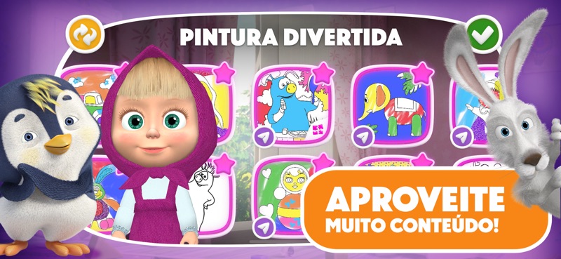 Masha e o Urso Escola de Arte screenshot 4