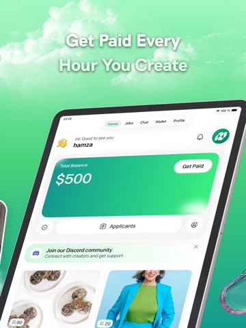 HourlyUGC - Earn Money Online iPad screenshot 2