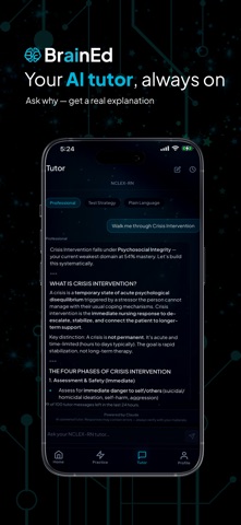 BrainEd App iPhone screenshot 3