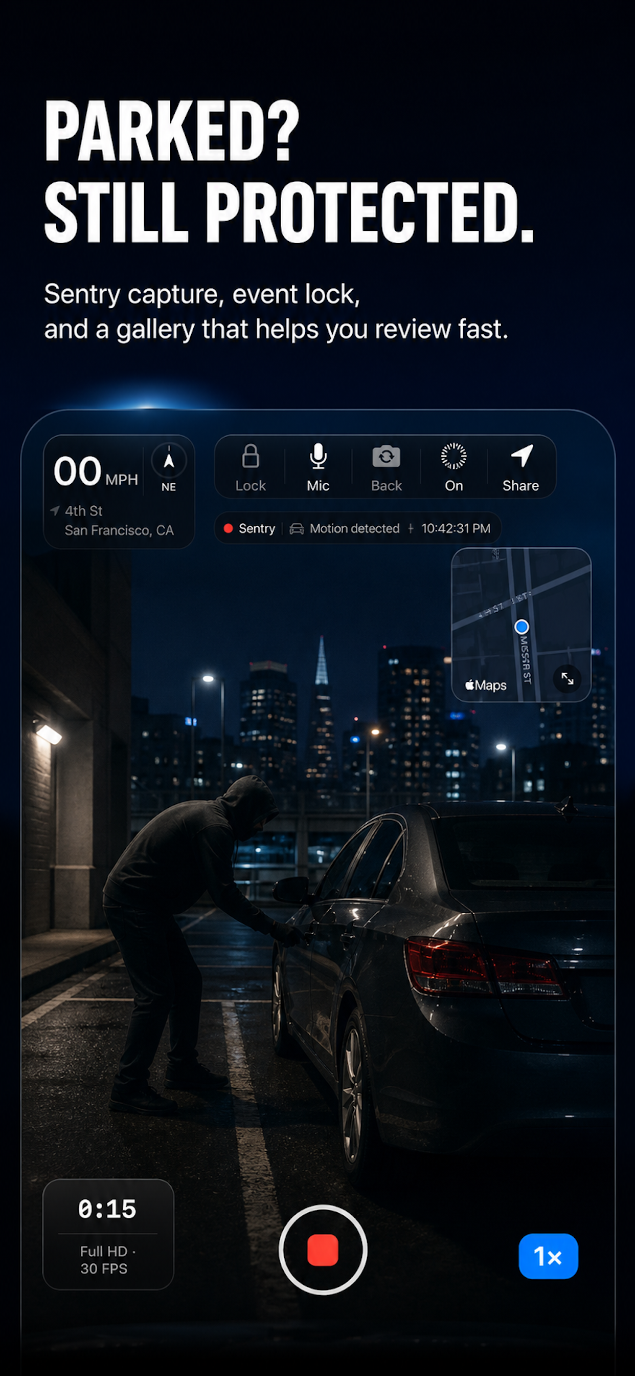 DashCam: Mobile Drive Recorder screenshot 3