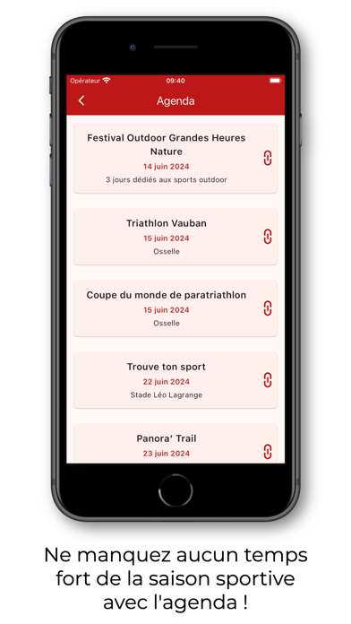 Sport à Besançon Screenshot
