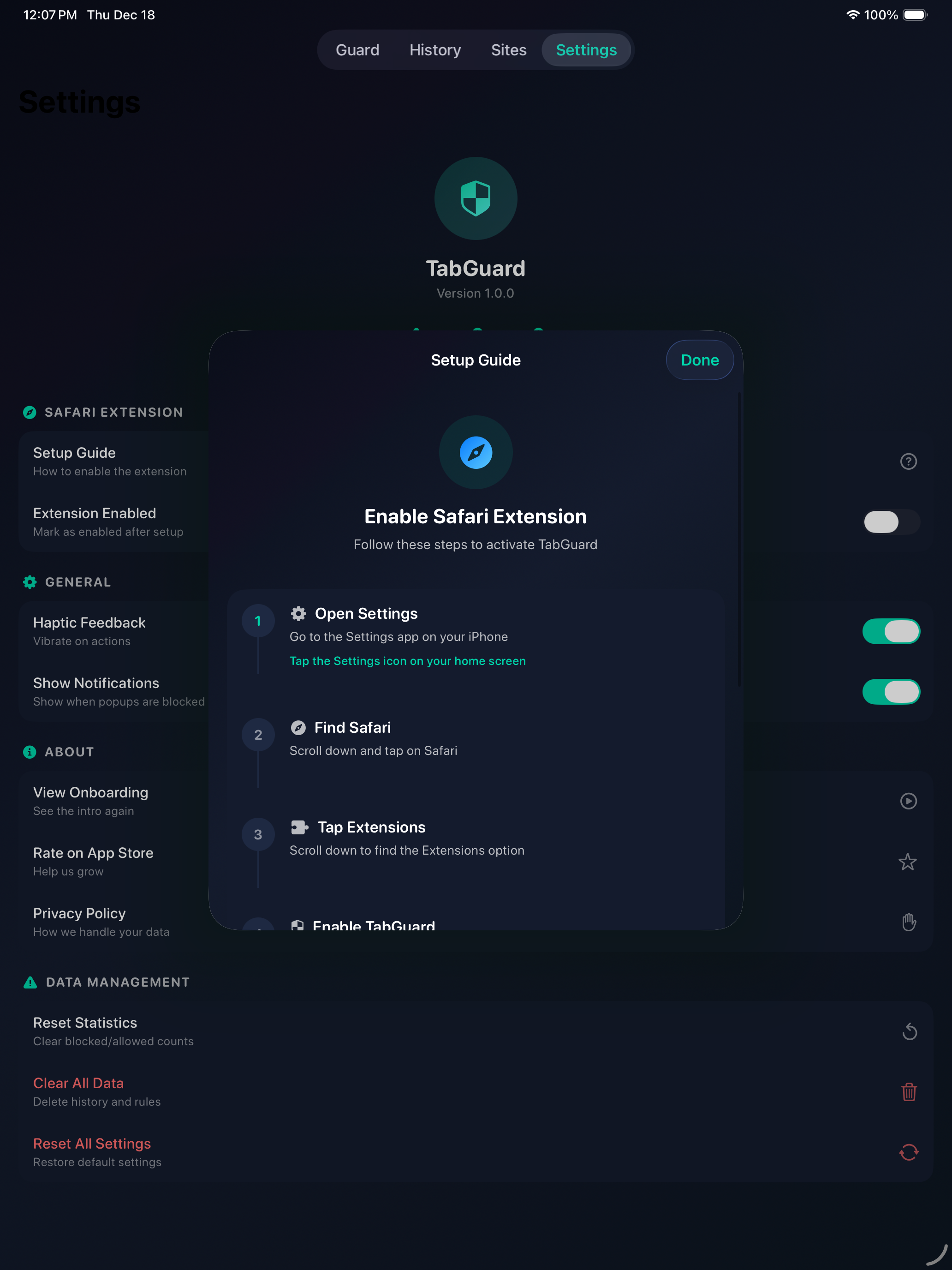 TabGuard