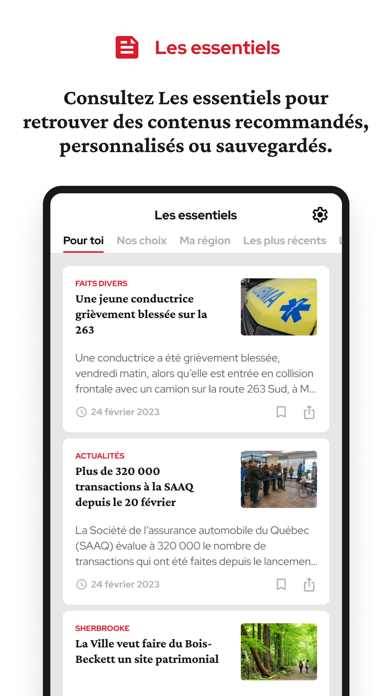 La Tribune Screenshot