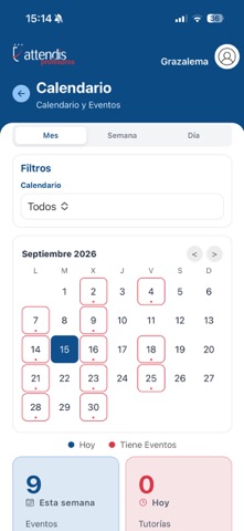 Profesores Attendis Screenshot 7 of 8