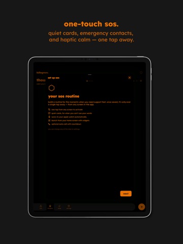lullogram: sleep & calm tools iPad screenshot