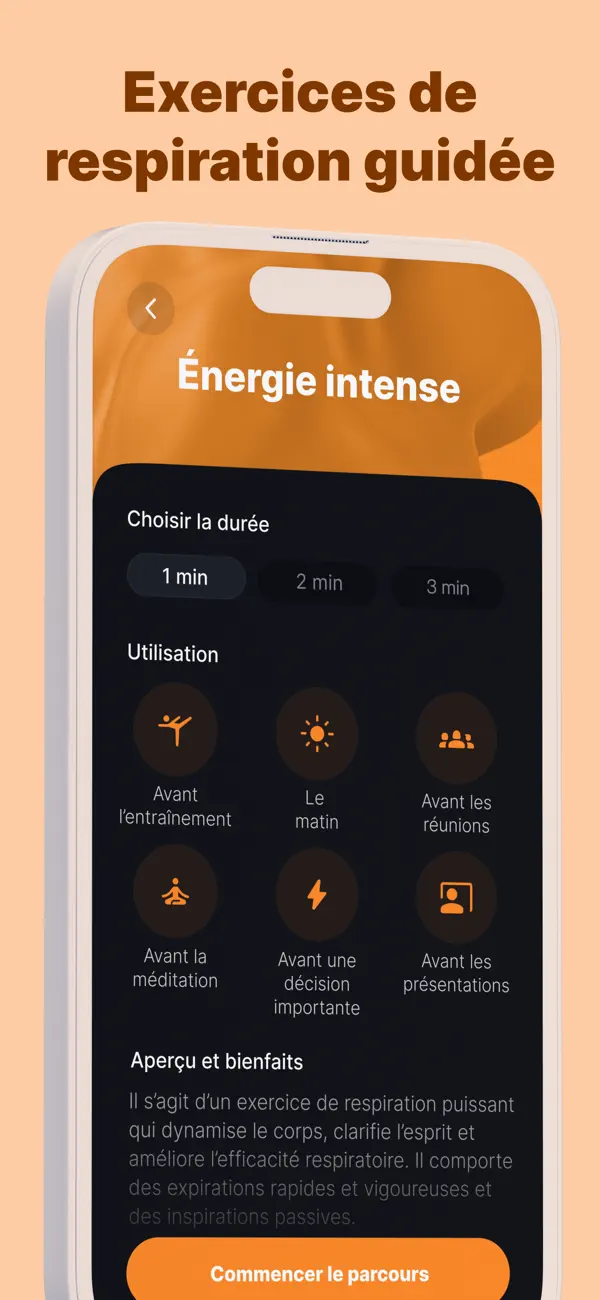 Screenshot #3 pour Atma App: Respire & Relax