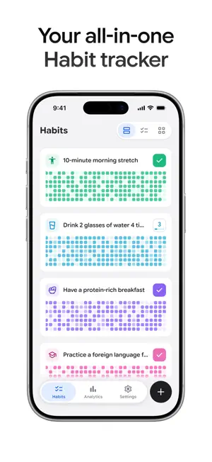 Habit Tracker - HabitSystem screenshot 1