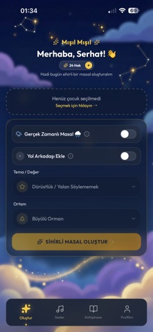 Mışıl Mışıl: Masal & Uyku screenshot