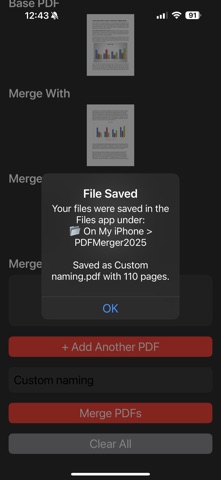 PDF Merger 2025 Screenshot 4 of 4