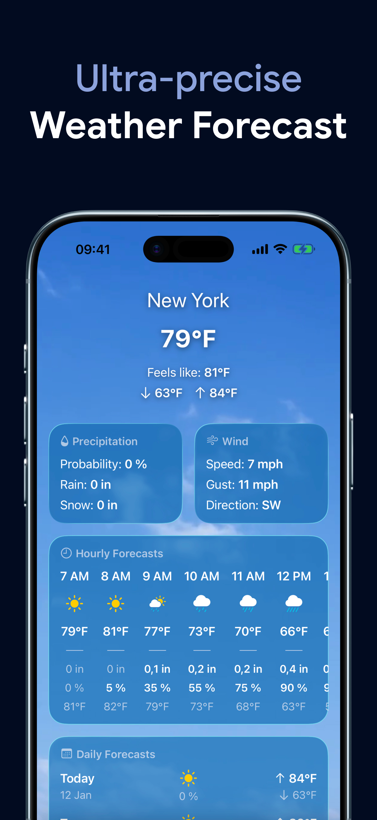 Weather & Rain Radar - Atmos