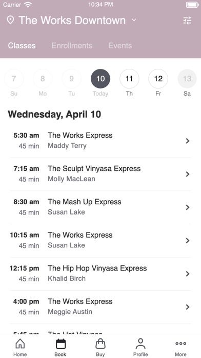 The Works a Sweat Studio Screenshot