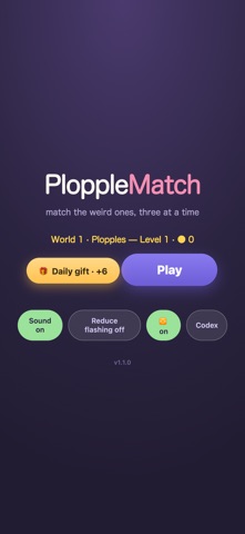 PloppleMatch screenshot