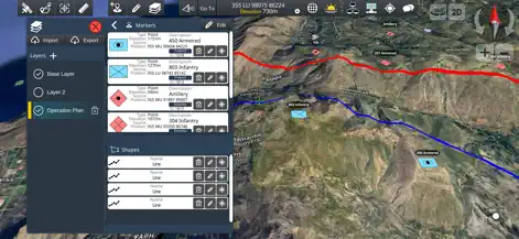 Achilleus 3D Tactical Map - Navigation App | MWM