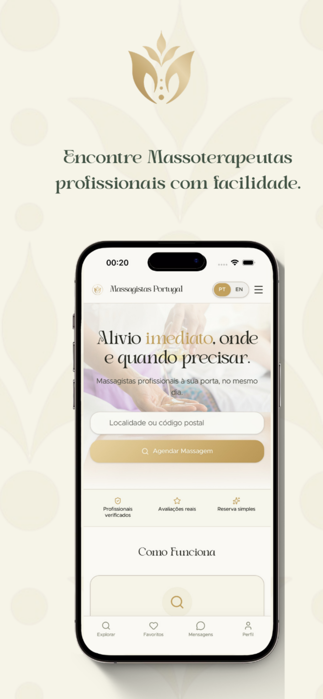 Massagistas Portugal screenshot 2