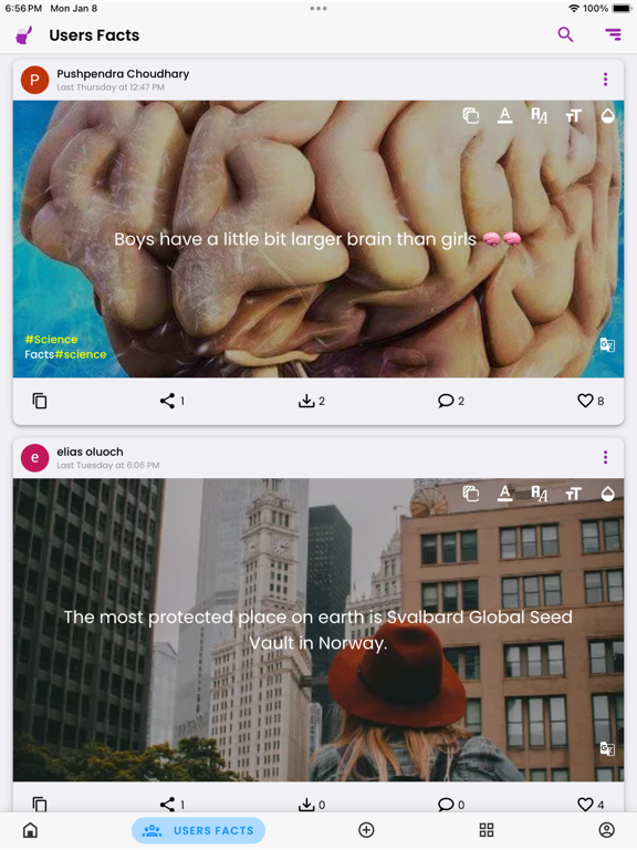 Amazing Facts - Did You Know? iPad screenshot