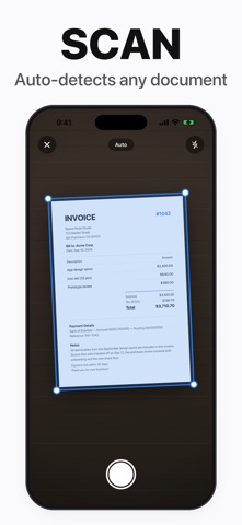 Scanner - Scan to PDF, Docs iPhone screenshot