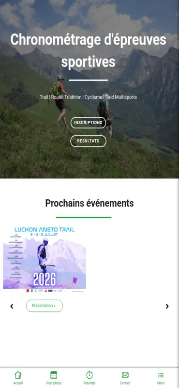 Pyrénées Chrono screenshot 1 of 3