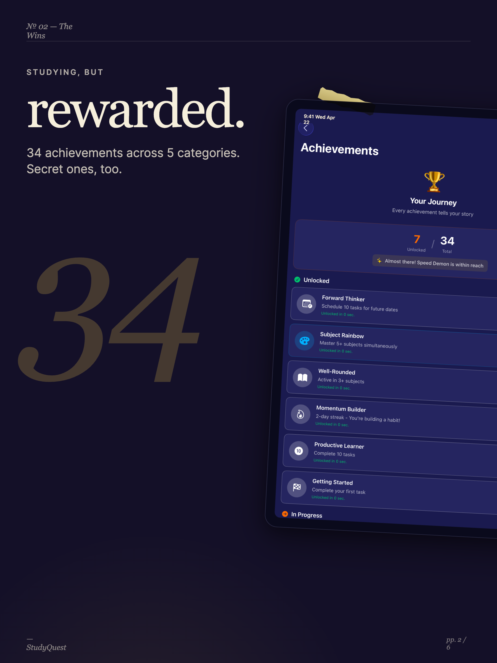 Study Quest: Tasks & Vibes
