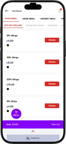Grill Shack UK screenshot