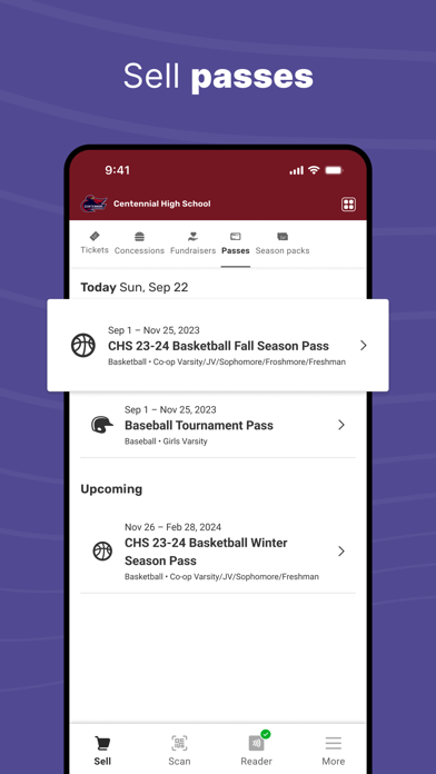 GoFan Box Office Screenshot