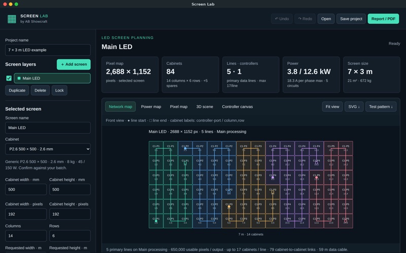 Screen Lab: LED Wall Planner screenshot 2