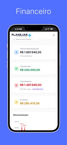Planejar+ screenshot