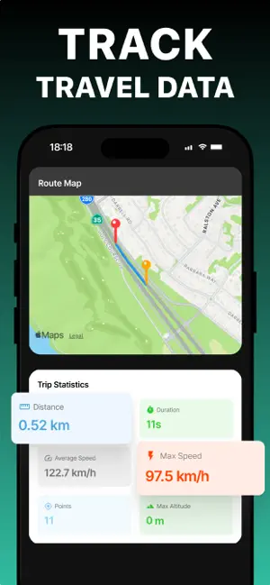 GPS Speedometer - MPH Tracker screenshot 3