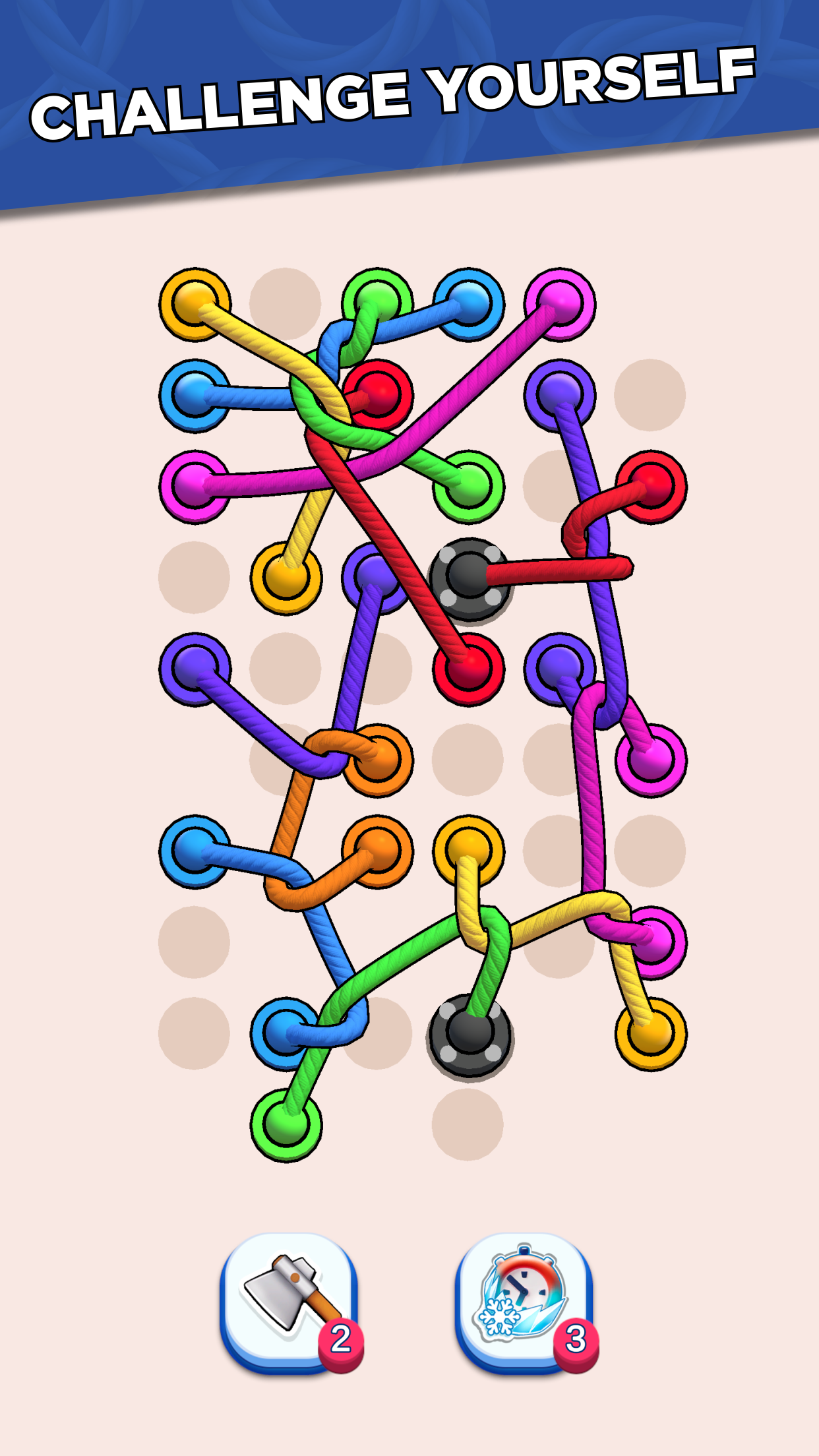 Twisted Ropes: Untangle 3D screenshot 2