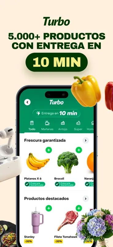 Rappi: Food, delivery y más screenshot 4 of 9