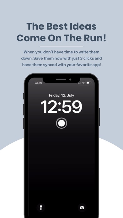 Screenshot #1 pour Whoice Widget - Transcriptions
