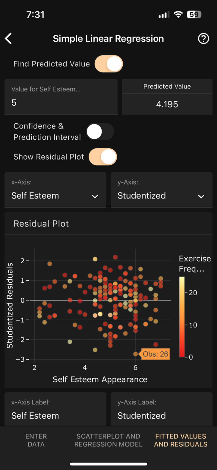 Art of Stat: Regression screenshot 7