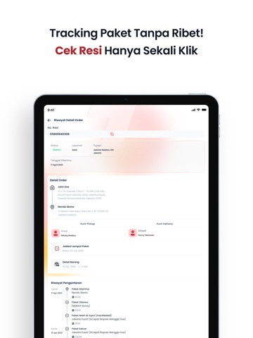SiCepat Ekspres iPad screenshot 5