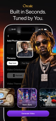 AI Music Video Generator: Yuna screenshot
