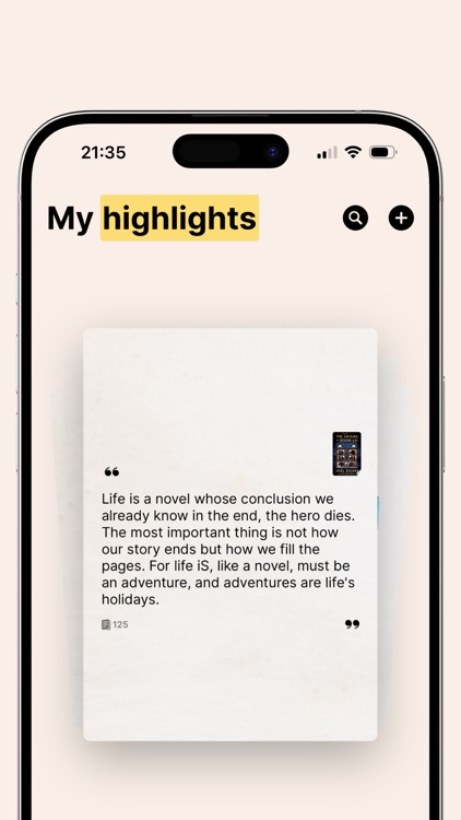 Book highlights screenshot-3