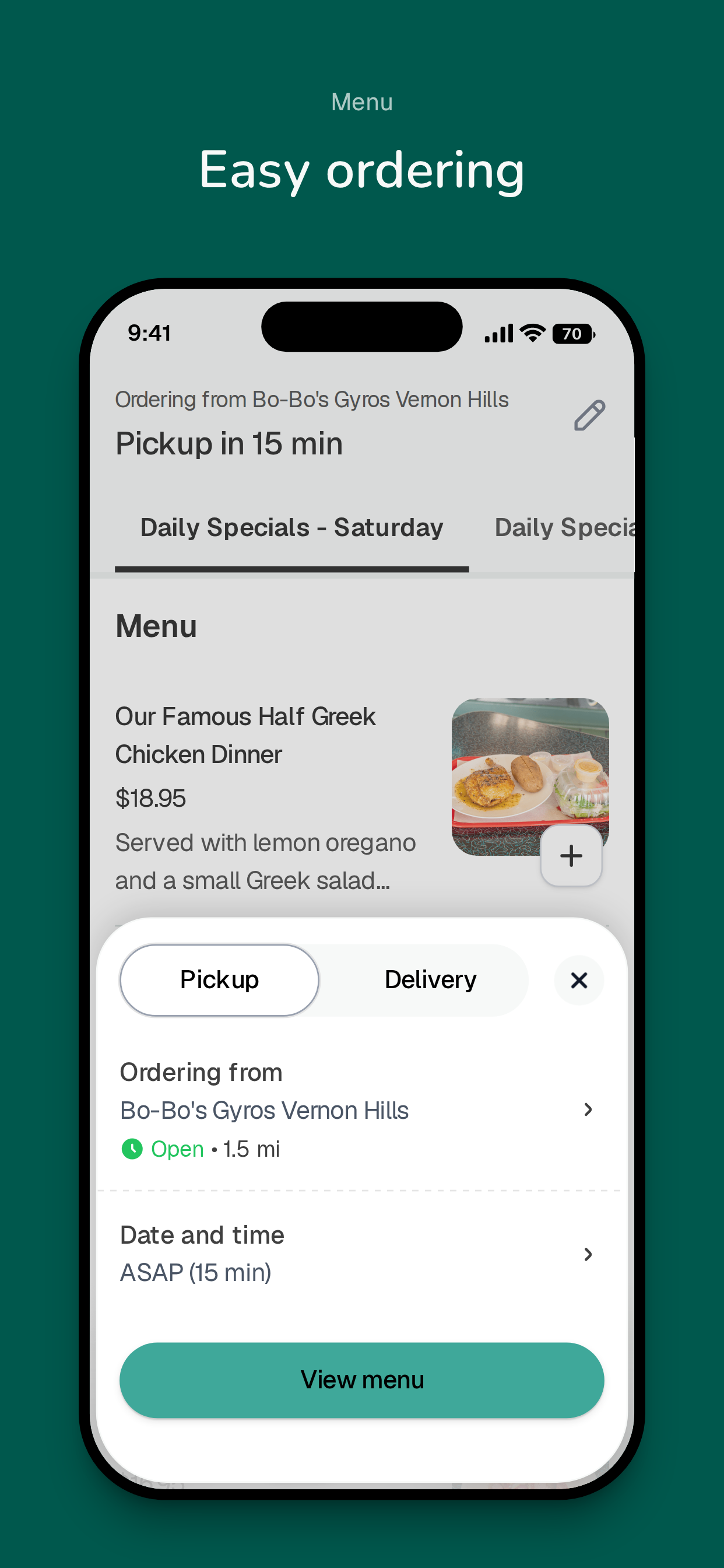 Bo-Bo's Gyros Vernon Hills screenshot 3