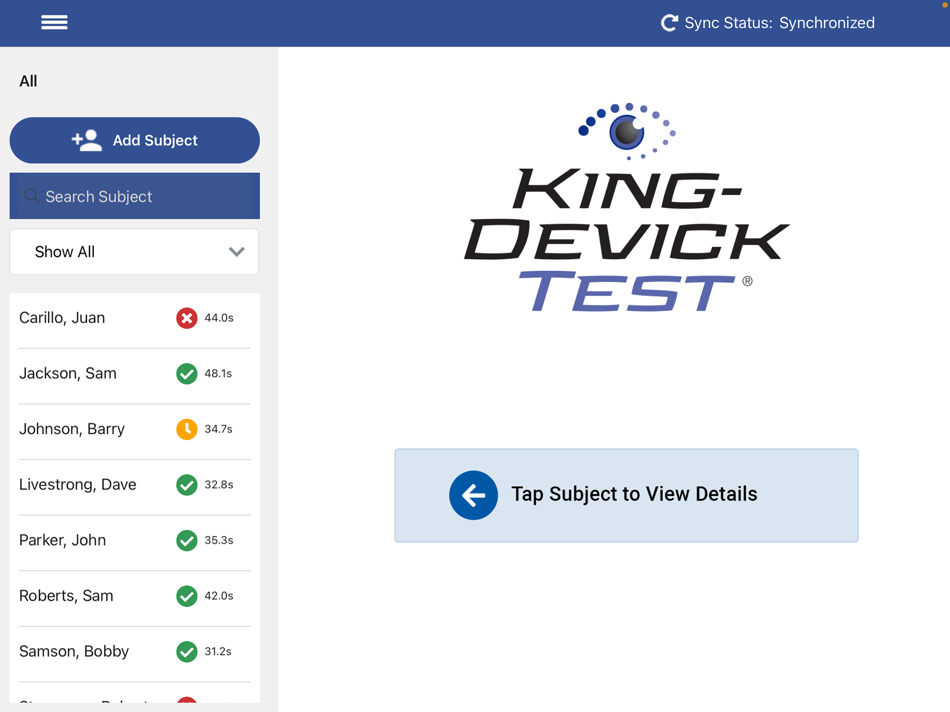 King-Devick Test - v5.5 - (iOS)