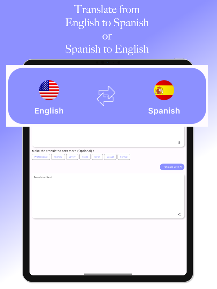AI English-Spanish Translator