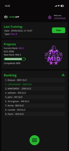 LGYM-APP screenshot