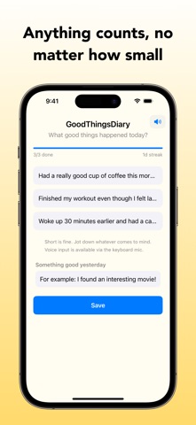 Good Things Journal Screenshot 2 of 6