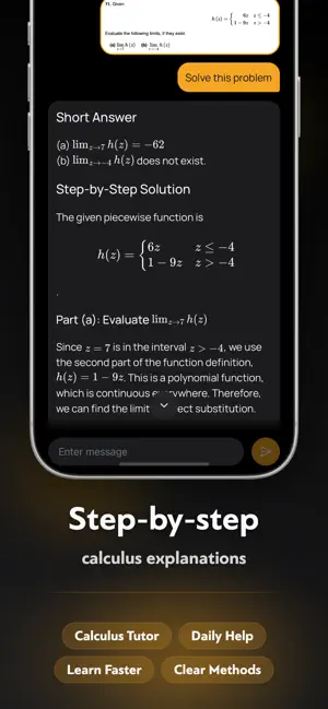 Calculus Solver & AI Tutor screenshot 2
