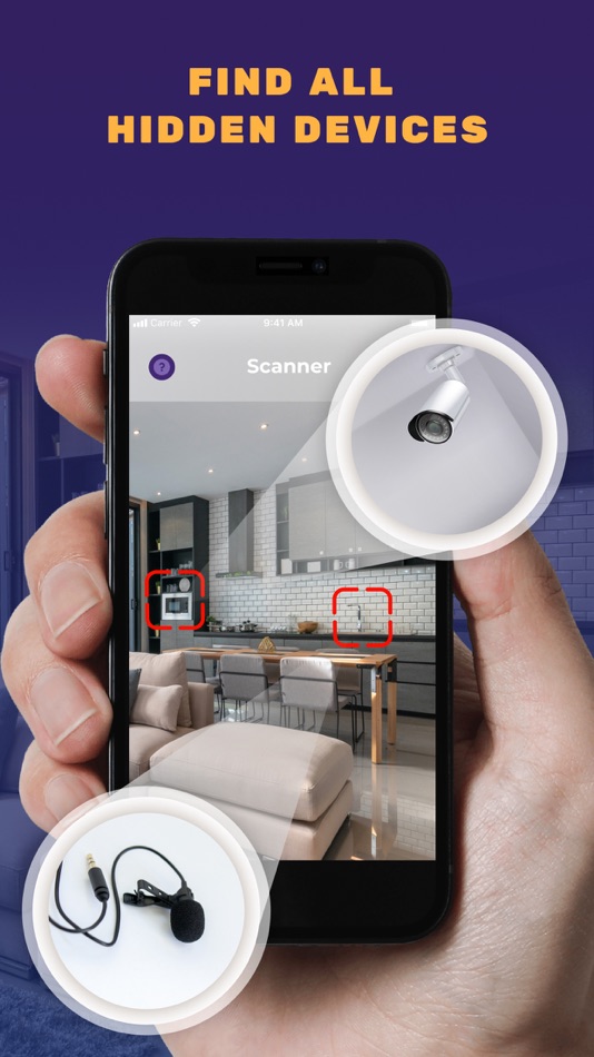 #2. Camera Detector: Hidden Device (iOS) Bởi: AI Camera LTD