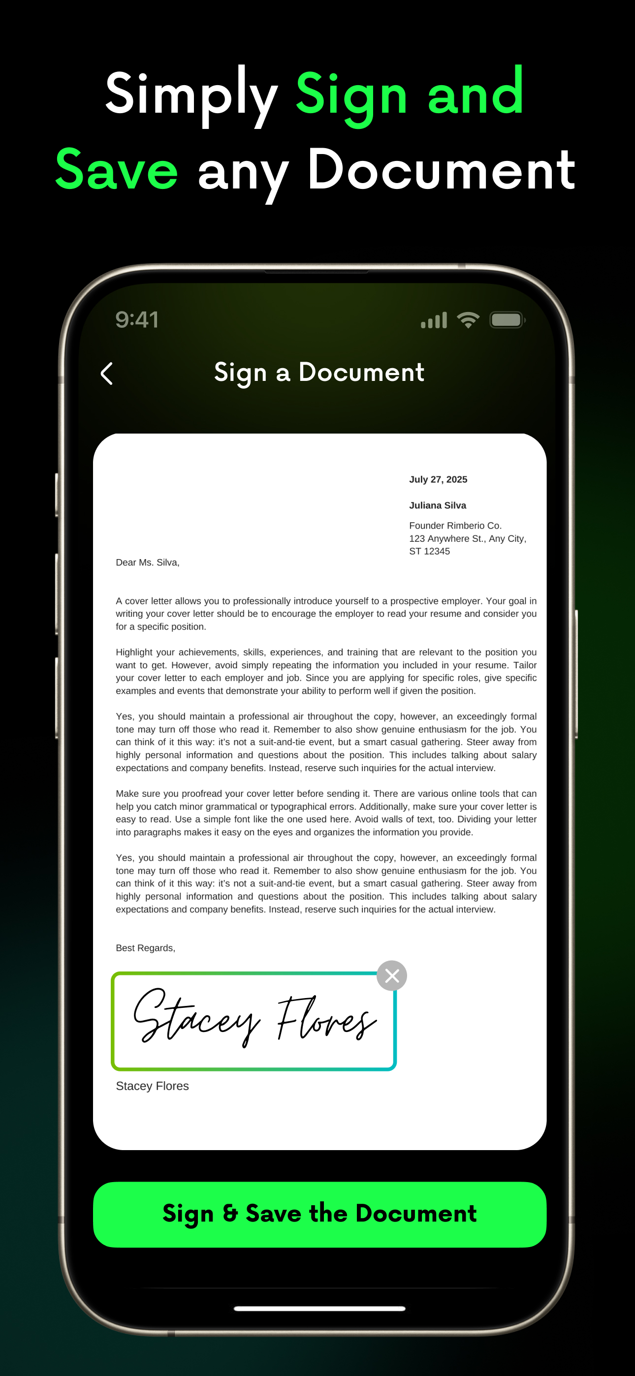 Signature maker - Digital sign screenshot 3