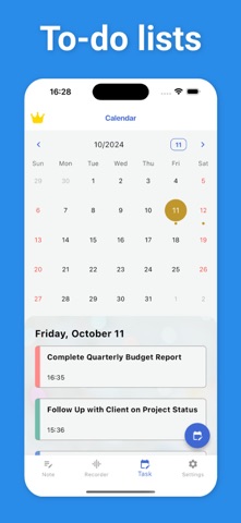 Voice Memos, Notes & Recorder Screenshot 4 of 5