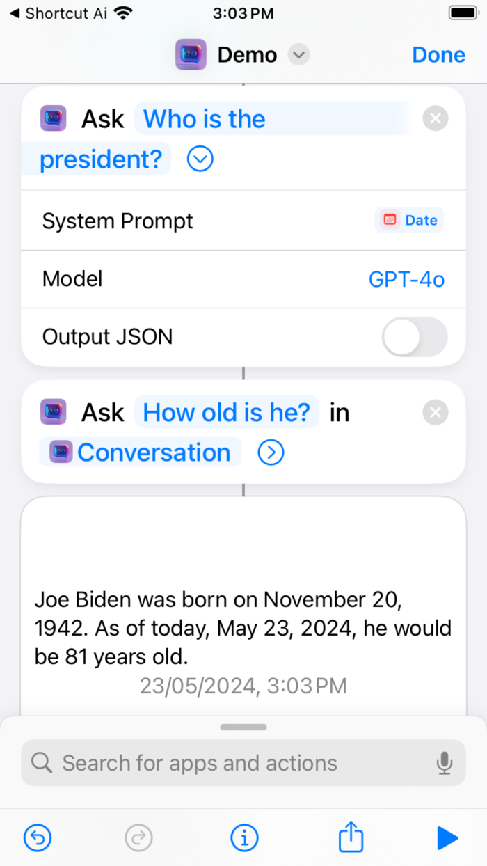Ai Shortcuts - Smart Actions