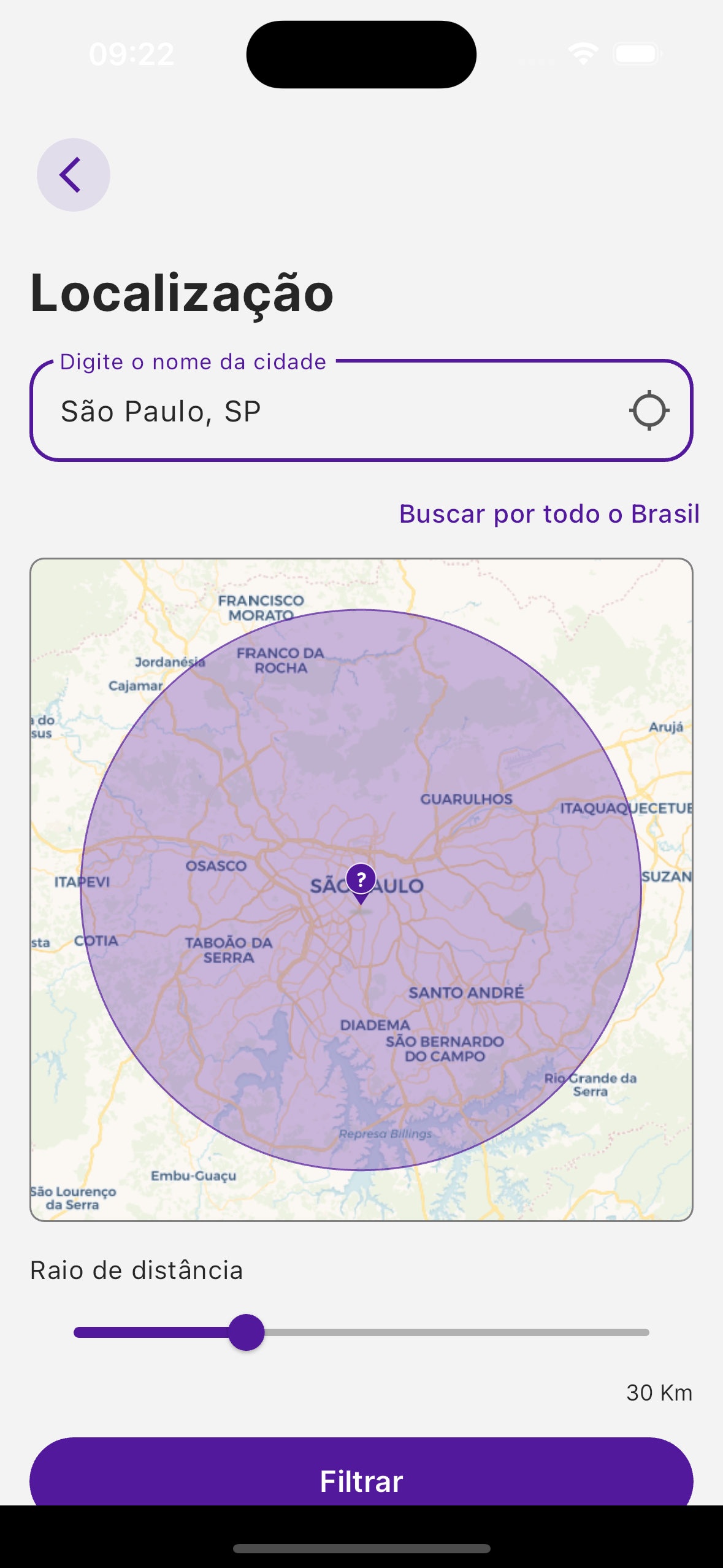 Onde está você?