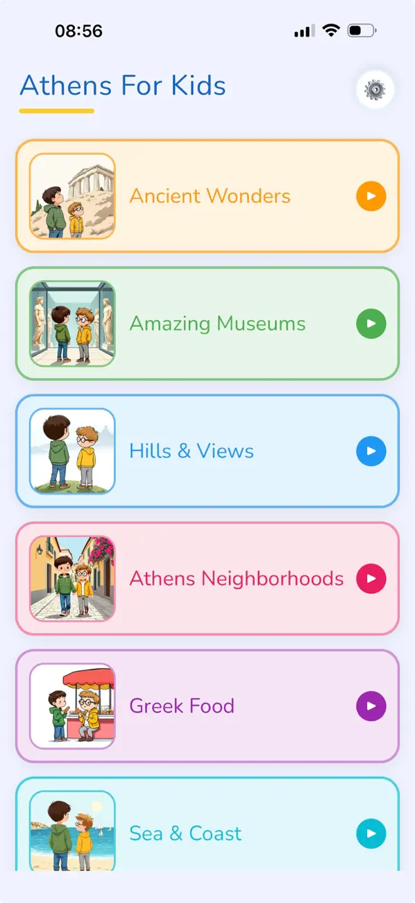 Screenshot #1 pour Athenes Pour Enfants
