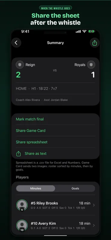 Sideline: Soccer screenshot 5 of 6
