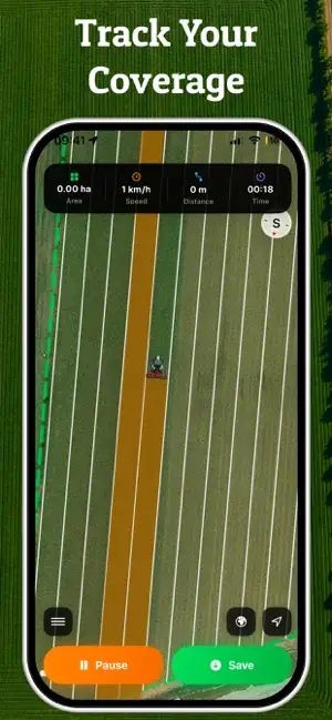 GPS Tractor: Land Navigator screenshot 2